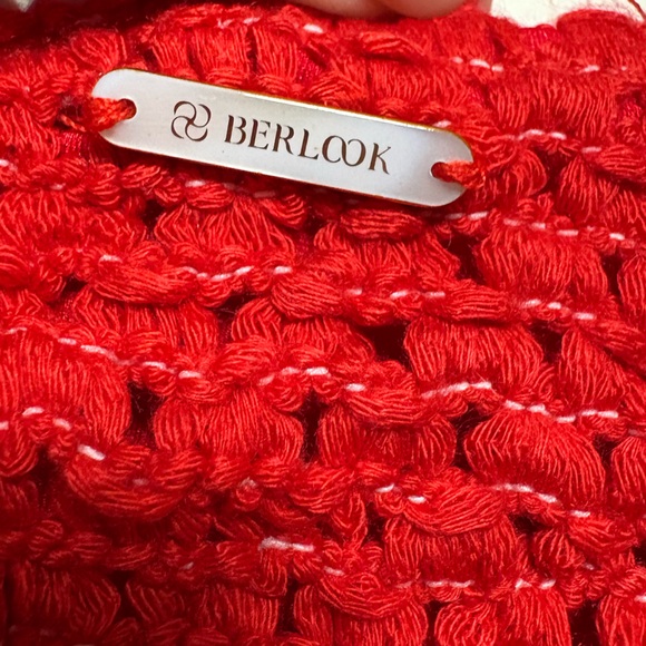 Red Textured Bikini Set - Picture 4 of 4